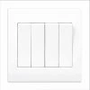 Simplicity White Light Switch - Click to see large image