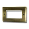 Mondo Antique Brass Modular Plate - Click to see large image