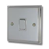 Mondo Polished Chrome Intermediate Light Switch - Click to see large image
