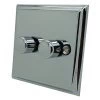 Mondo Polished Chrome Intelligent Dimmer - Click to see large image