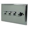 Mondo Polished Chrome LED Dimmer - Click to see large image