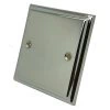 Mondo Polished Chrome Blank Plate - Click to see large image