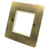 Slim Antique Brass Modular Plate - Click to see large image