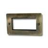 Slim Antique Brass Modular Plate - Click to see large image