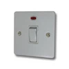 Slim Polished Chrome 20 Amp Switch - Click to see large image