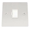 Slim Satin Chrome Unswitched Fused Spur - Click to see large image