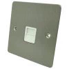 Slim Satin Stainless Telephone Extension Socket - Click to see large image