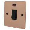 Slim Polished Copper 20 Amp Switch - Click to see large image