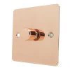 Slim Polished Copper LED Dimmer - Click to see large image