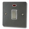 Slim Dark Pewter 20 Amp Switch - Click to see large image
