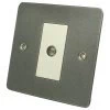 Slim Dark Pewter Time Lag Staircase Switch - Click to see large image