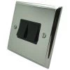Style Polished Chrome Intermediate Switch and Light Switch Combination - Click to see large image