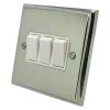 Style Polished Chrome Light Switch - Click to see large image
