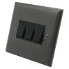 Style Silk Bronze Light Switch - Click to see large image