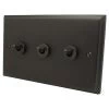 Style Silk Bronze Toggle (Dolly) Switch - Click to see large image