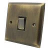 Grande Antique Brass PIR Switch - Click to see large image