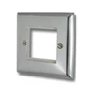 Grande Polished Chrome Modular Plate - Click to see large image