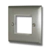 Grande Satin Stainless Modular Plate - Click to see large image