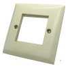 Grande White Modular Plate - Click to see large image