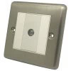 Ensemble Brushed Chrome Time Lag Staircase Switch - Click to see large image