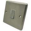 Ensemble Brushed Steel Intermediate Light Switch - Click to see large image