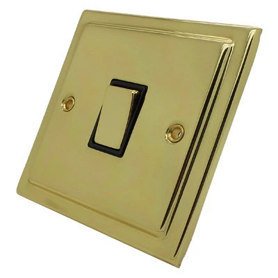 Victoria Polished Brass Intermediate Light Switch