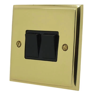 Style Polished Brass Light Switch