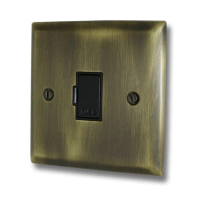 Grande Antique Brass Unswitched Fused Spur