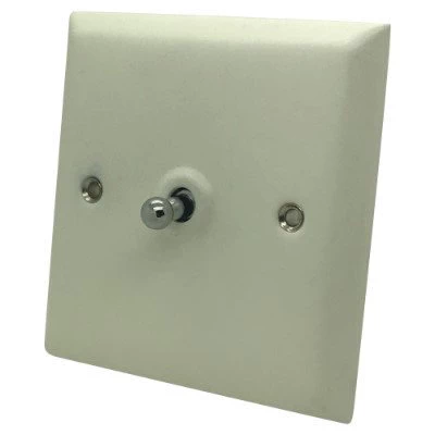 Grande White Toggle (Dolly) Switch
