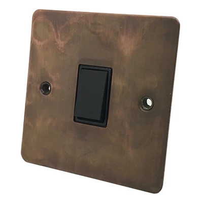 Burnished Flat Burnished Copper Intermediate Light Switch