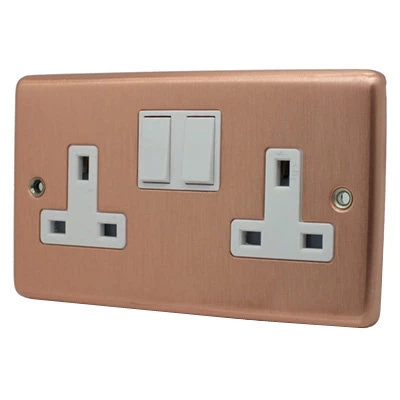 Classic Brushed Copper PIR Switch