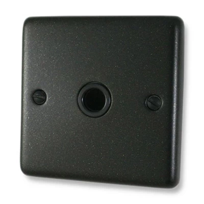 Classical Black Graphite Flex Outlet Plate