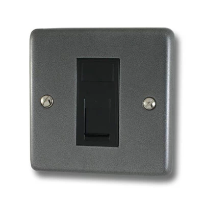 Classical Dark Pewter RJ45 Network Socket