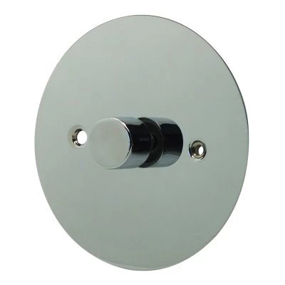 Disc Polished Chrome Intelligent Dimmer