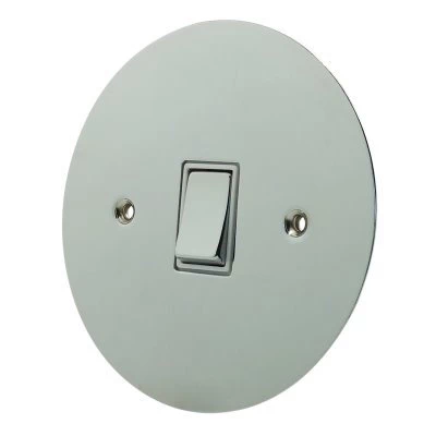 Disc Polished Chrome Intermediate Light Switch