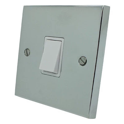 Edwardian Classic Polished Chrome Intermediate Light Switch Edwardian Classic Polished Chrome Intermediate Light Switch