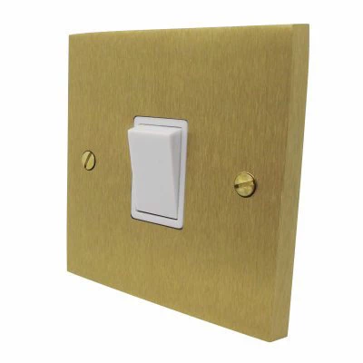 Edwardian Classic Satin Brass RJ45 Network Socket