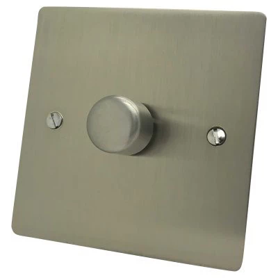 Elite Flat Satin Nickel LED Dimmer