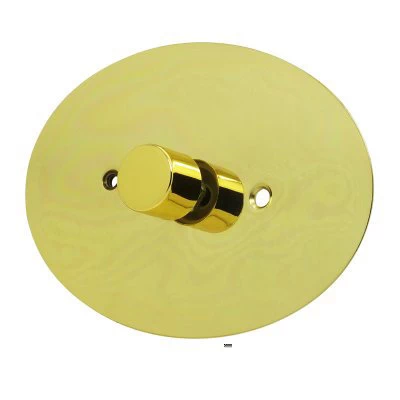 Ellipse Polished Brass Intelligent Dimmer