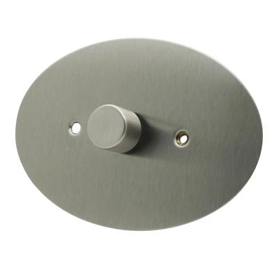 Ellipse Satin Stainless LED Dimmer