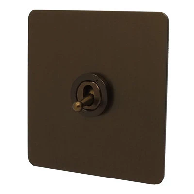 Executive Bronze Antique Retractive Switch