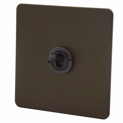 Executive Bronze Antique Retractive Switch