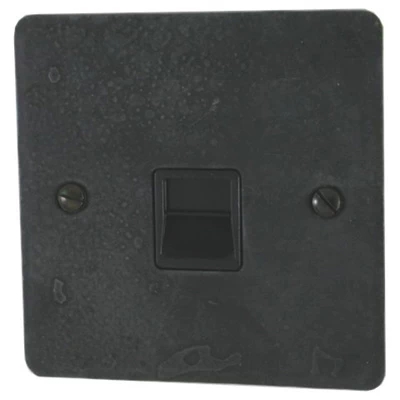 Flat Vintage Slate Telephone Master Socket