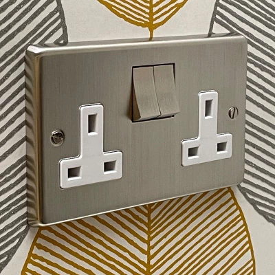 Grandura Satin Nickel Sockets & Switches