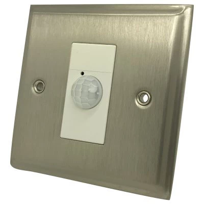 Regent Satin Nickel PIR Switch