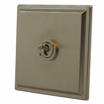 Art Deco Satin Nickel TV and SKY Socket