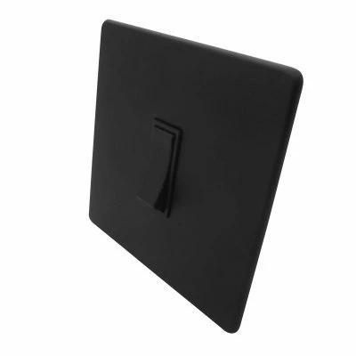 Textured Black Modular Plate