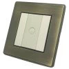 Retrofit Time Lag Switch - Non Illuminated - White Trim