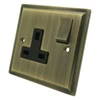 1 Gang 13 Amp Switched Plug Socket