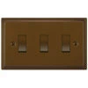 3 Gang 20 Amp 2 Way Light Switches